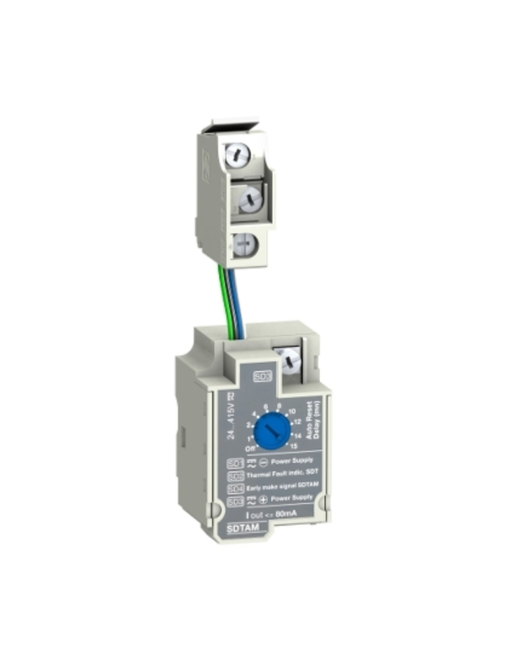 trip unit accessory - SDTAM 24/415V AC/DC - for NSX100..250 / NSX400..630