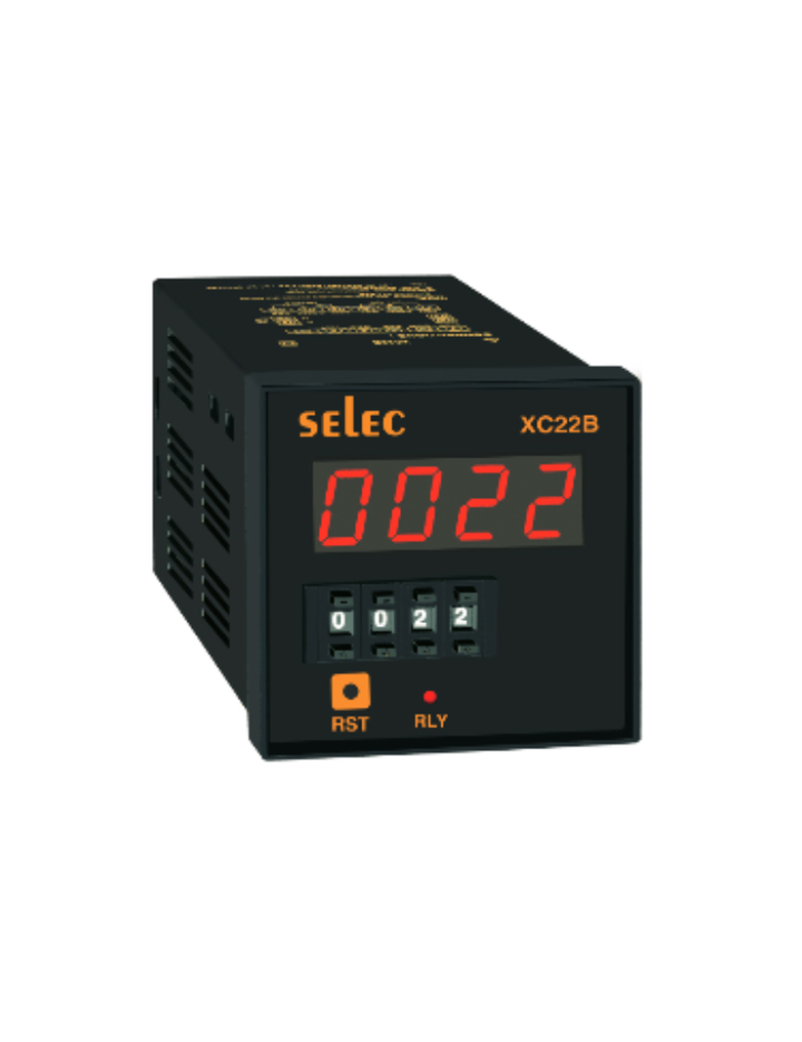 XC22B4 DIGIT THUMBWHEEL COUNTER