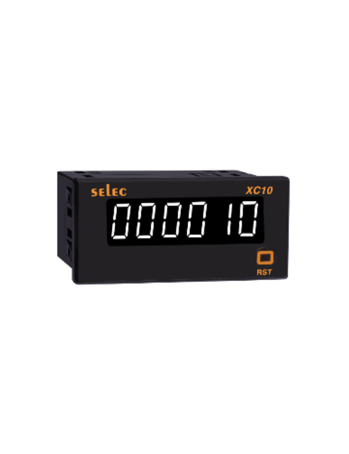 XC10 Count Totaliser / Rate Indicator, 48X96 mm