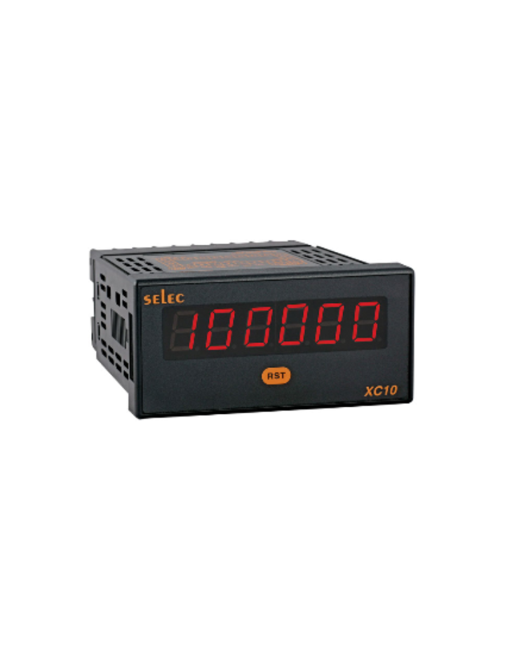 XC10D 6 DIGIT LED COUNT TOTALISER, 48X96MM