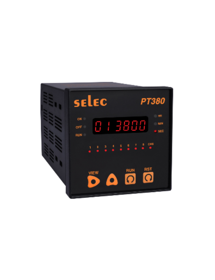 PT380 SEQUENTIAL TIMER, 8 OUTPUT CHANNELS
