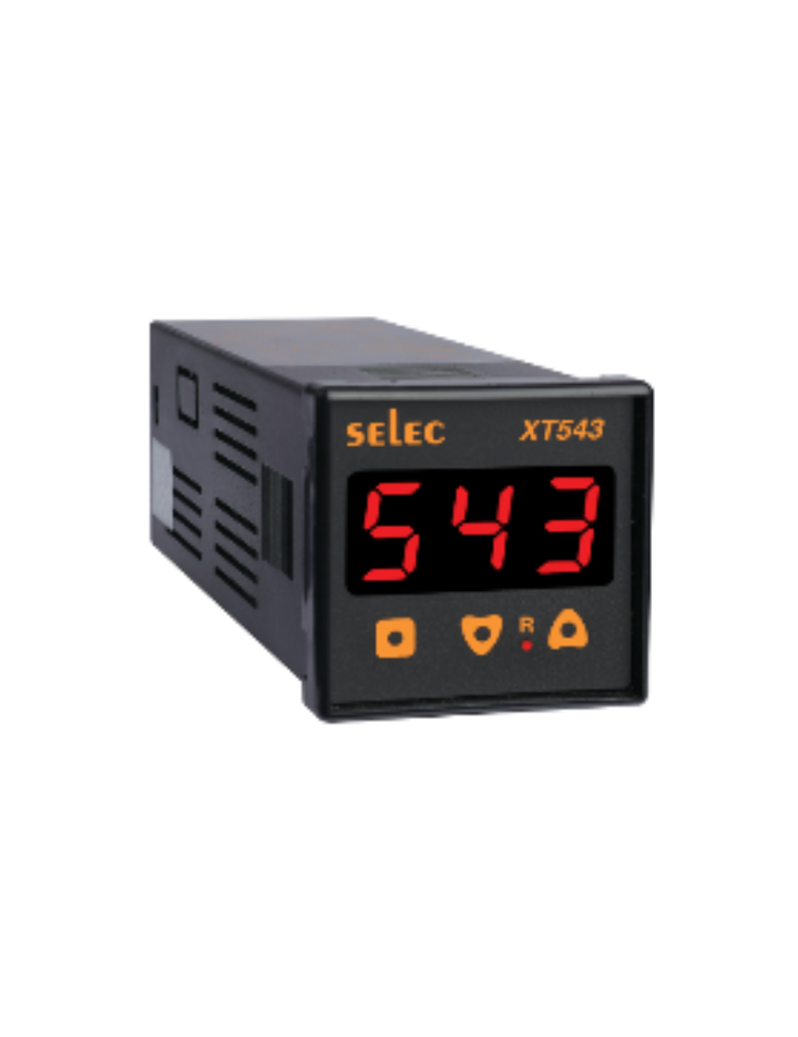 XT543-N SINGLE DISPLAY, 9 TIME RANGES, 48X48MM