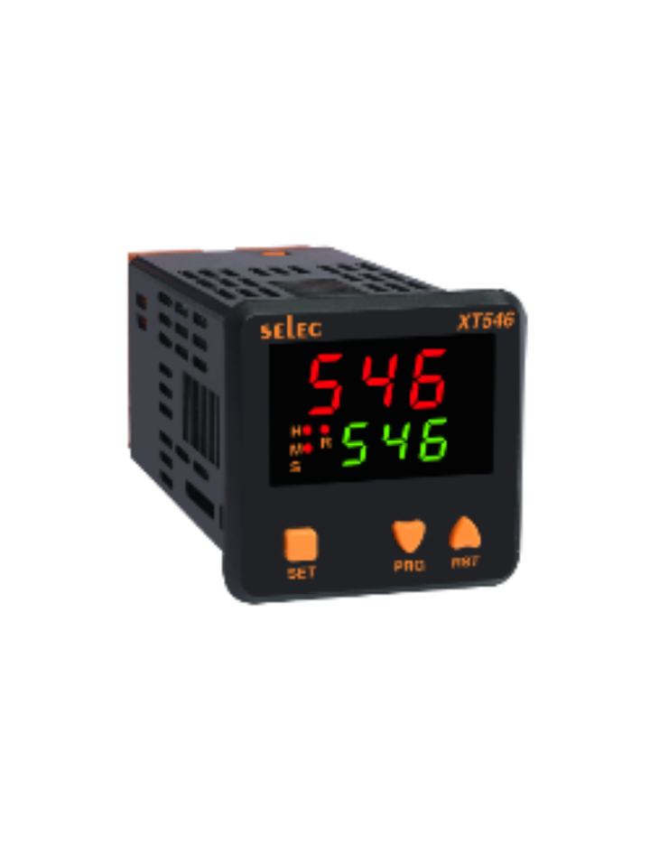 XT546BX DUAL DISPLAY, 9 TIME RANGES, SHORTH DEPTH, 48X48MM