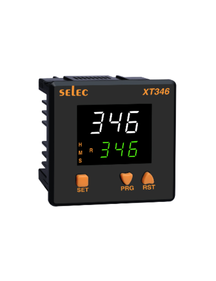 XT346A Multifunctional Timer, 9 Time Ranges, 96x96mm