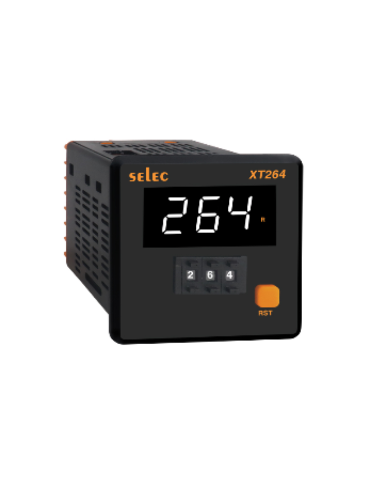 XT264A Thumbwheel Timer with On delay / Interval function, 72x72 mm