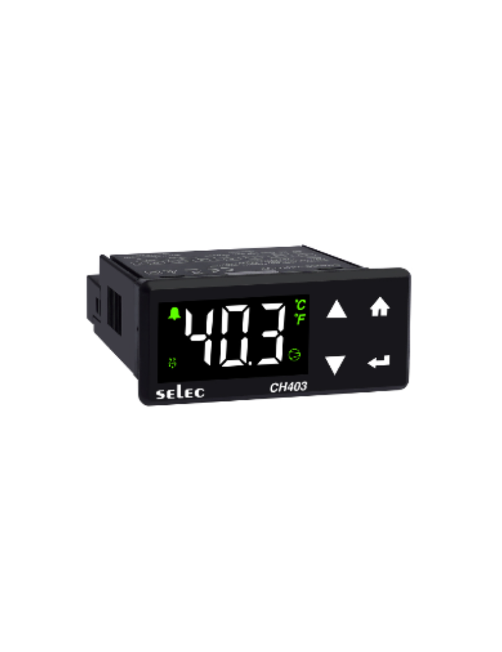 CH403C-3-NTC Cooling Controller, 3 Digit LED Display, Touch keypad