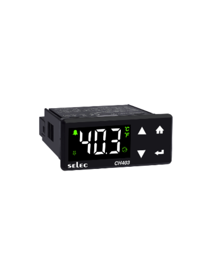 CH403C-1-NTC V2 Cooling Controller, 3 Digit LED Display, Touch keypad