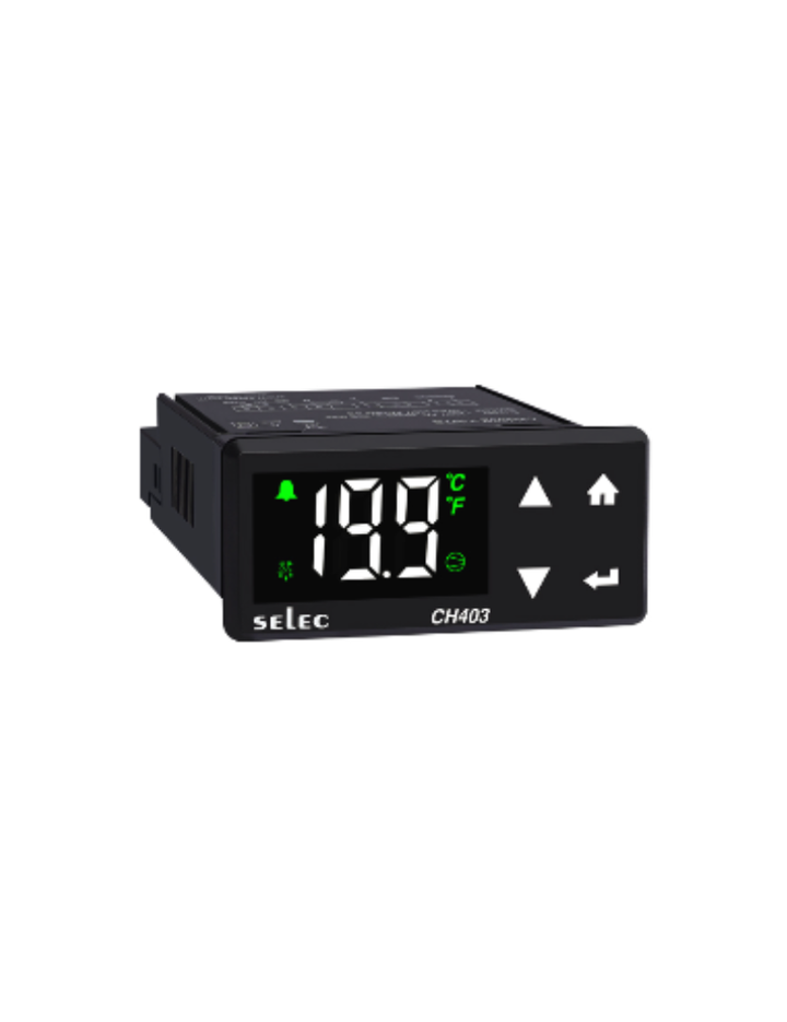 CH403B-3-NTC Cooling Controller, 2 ½ Digit LED Display, Touch keypad