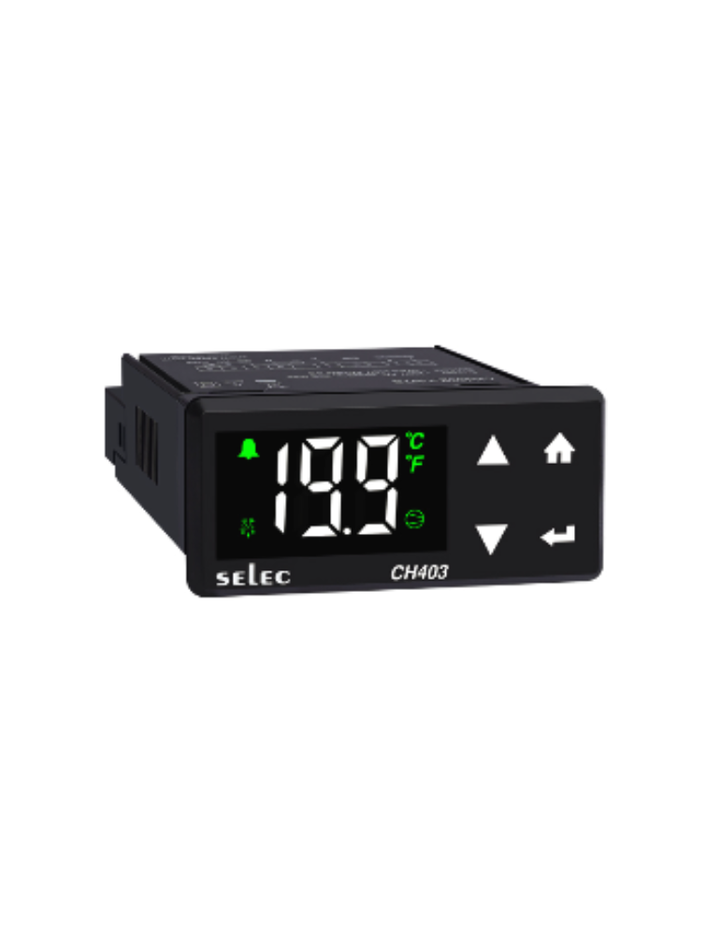 CH403B-2-NTC Cooling Controller, 2 ½ Digit LED Display, Touch keypad