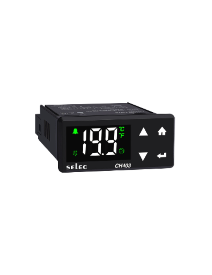 CH403B-1-NTC Cooling Controller, 2 ½ Digit LED Display, Touch keypad