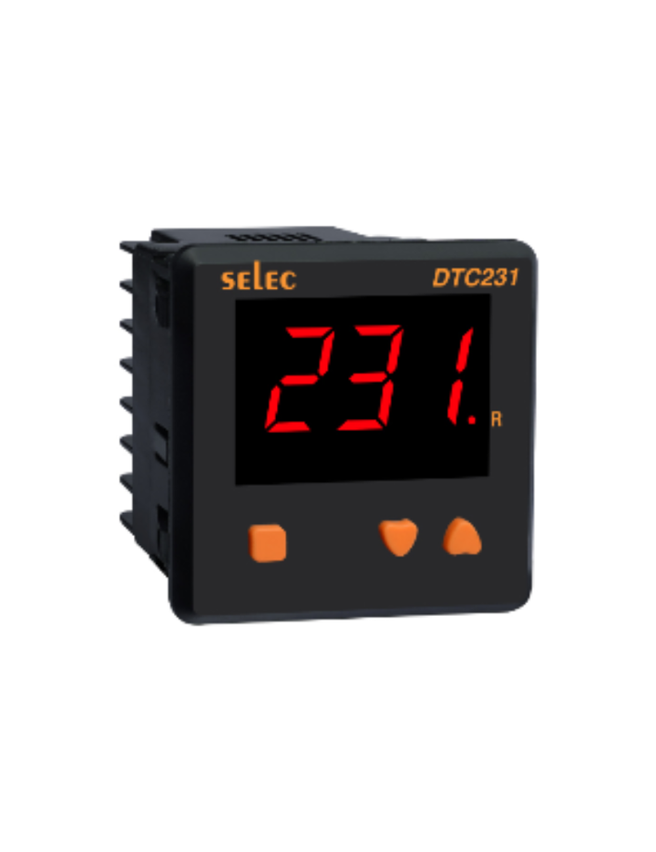 DTC231-TC Single Set Point, Relay/SSR Output, 72X72 mm