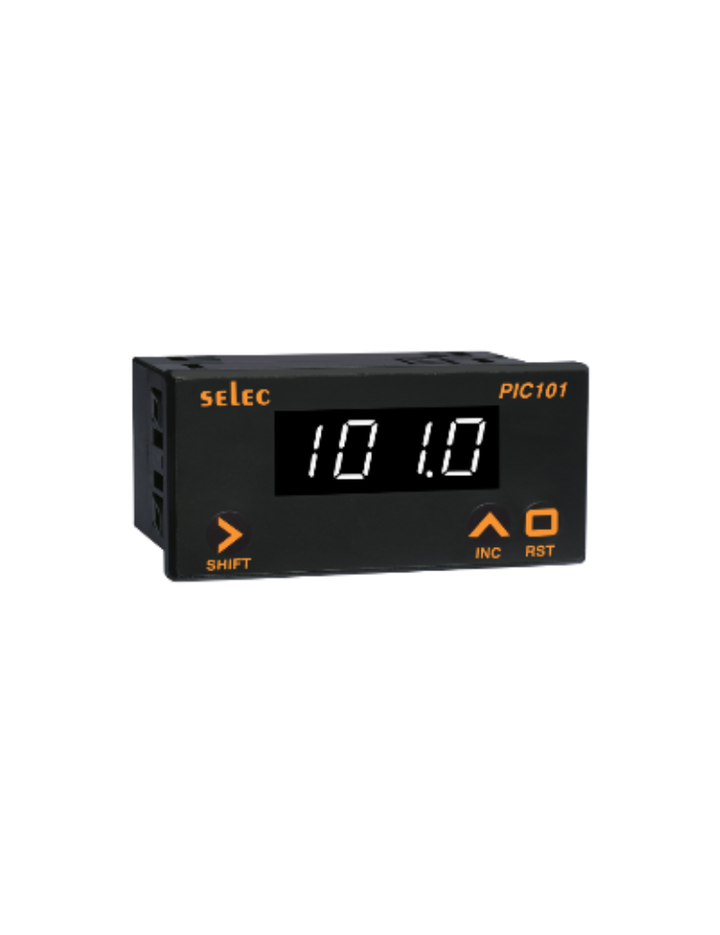 PIC101B-VI-24V Process Indicator, VI Input, 48X96 mm