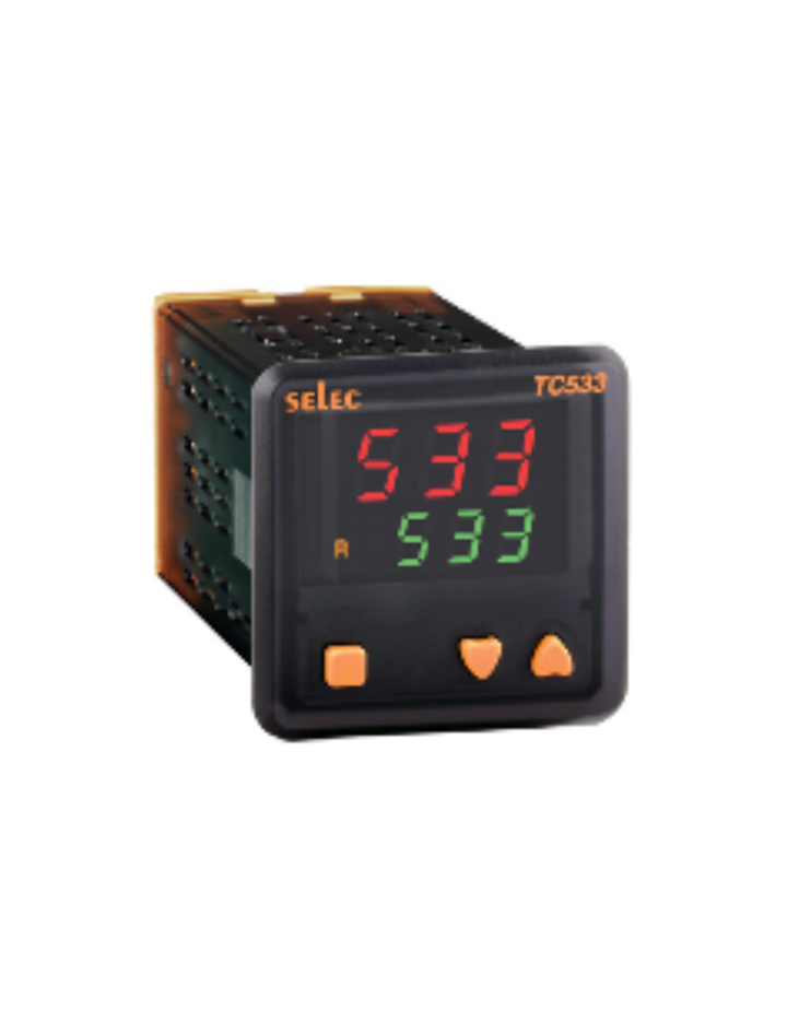 TC533AX 3 Digit Dual Display, 10A relay / SSR Output