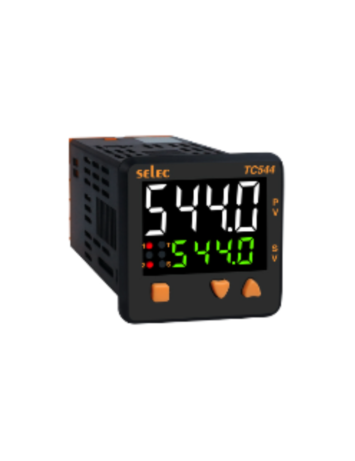 TC544C-CU White and Green dual Display, 2 SPST Relay Output