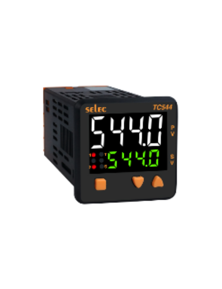 TC544C White and Green dual Display, 2 SPST Relay Output