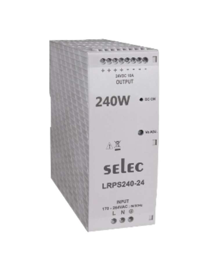 LRPS240-48 DIN RAIL MOUNT ECONOMIC 240W POWER SUPPLY