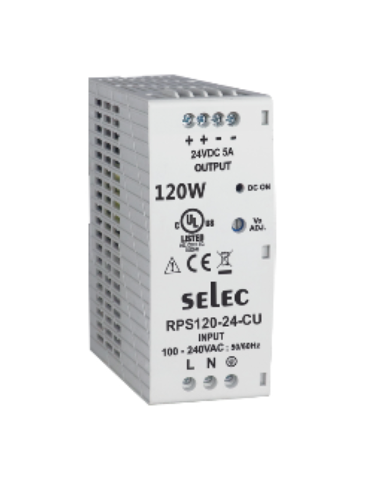 RPS120-48-CU DIN RAIL MOUNT 120W POWER SUPPLY