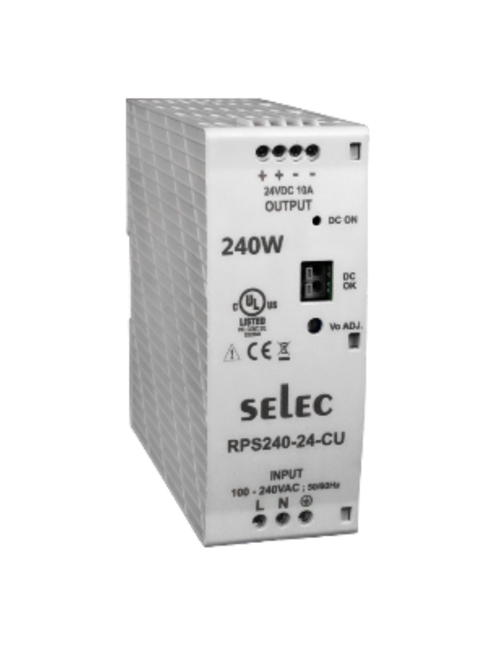 RPS240-24-CU DIN RAIL MOUNT 240W POWER SUPPLY