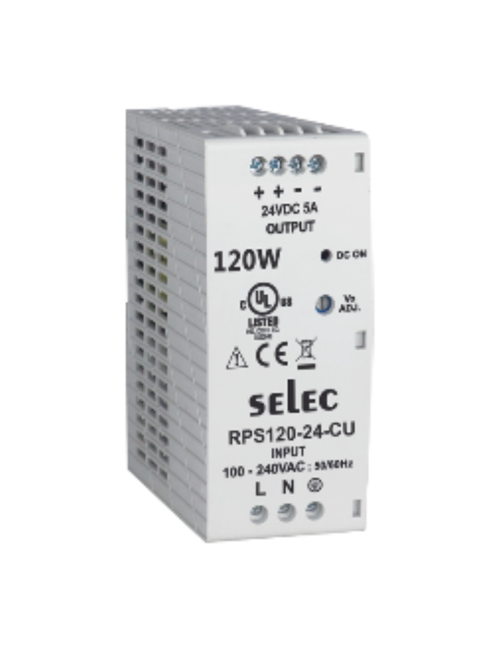 RPS120-24-CU DIN RAIL MOUNT 120W POWER SUPPLY