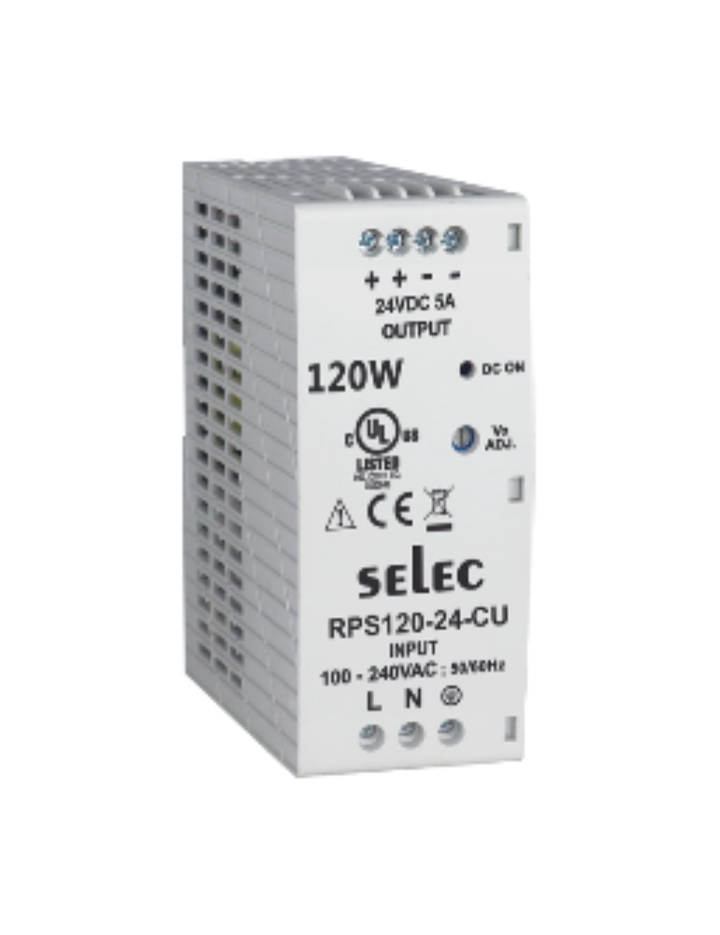 RPS120-24-CE DIN RAIL MOUNT 120W POWER SUPPLY