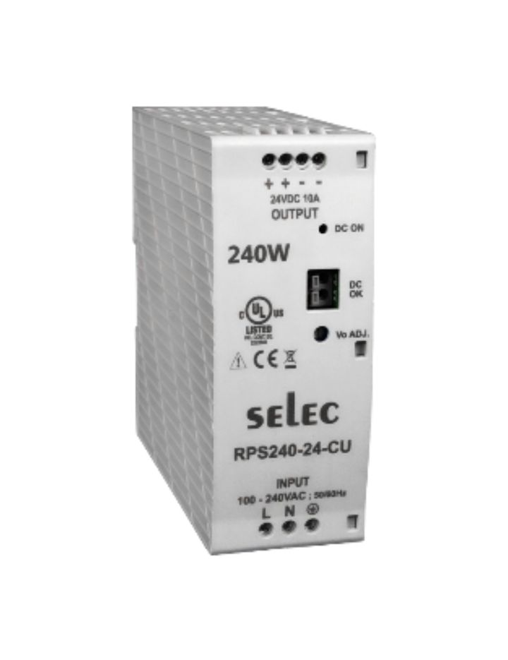 RPS240-12-CU DIN RAIL MOUNT 240W POWER SUPPLY