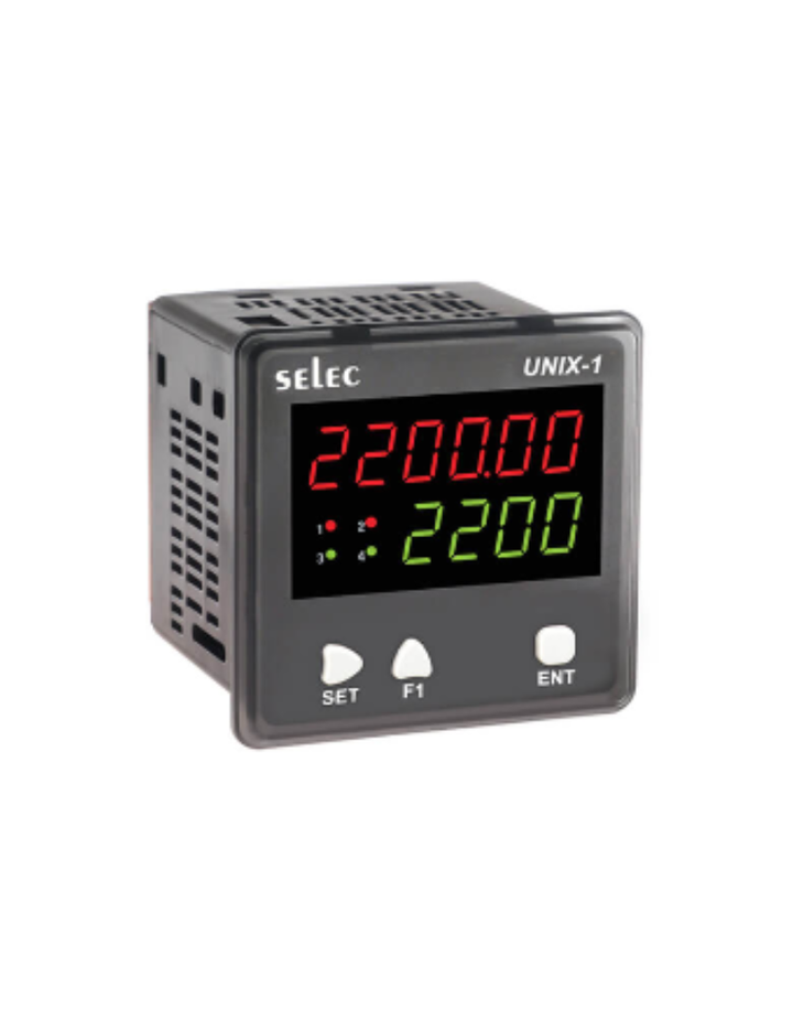 UNIX-1-230V ECONOMICAL PLC WITH TEMP, CURRENT, VOLTAGE AI