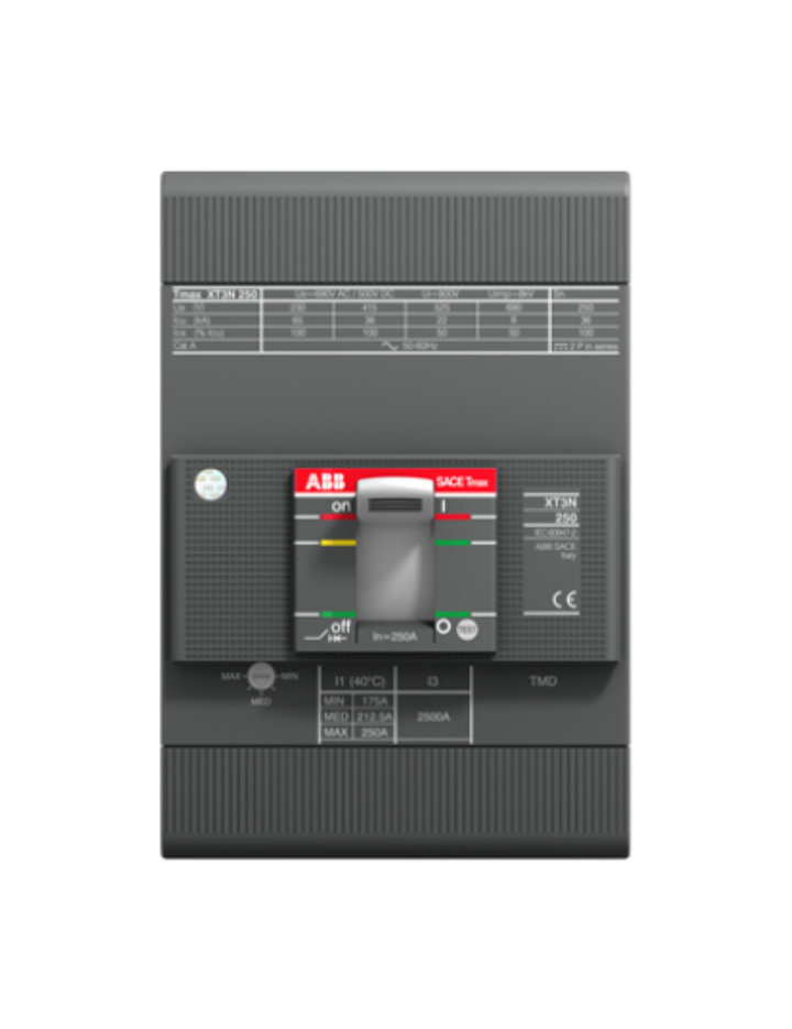 XT3N 250 MA 125 Im=750...1500 3p