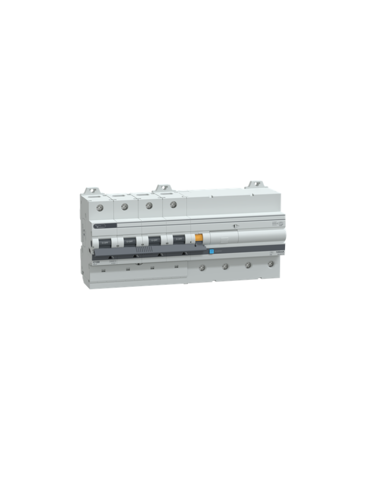 4P C 100A 100mA Type AC RCBO