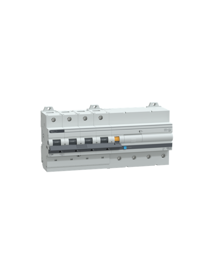 4P C 100A 100mA Type Adi RCBO