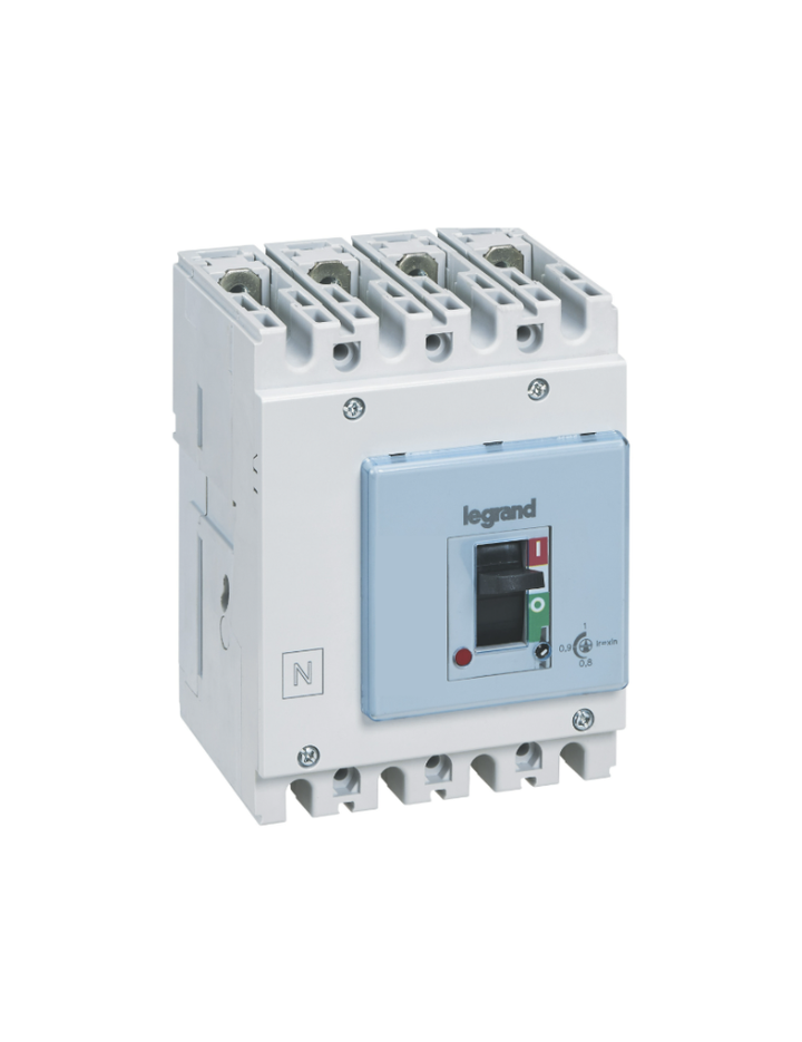 DPX³ 125 HP thermal magnetic release circuit breaker, 4 poles 80A , breaking capacity 70kA