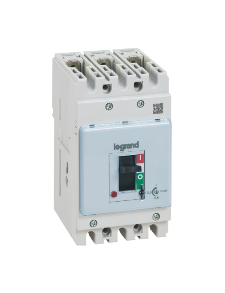 DPX³ 125 HP thermal magnetic release circuit breaker, 3 poles 125A , breaking capacity 36kA