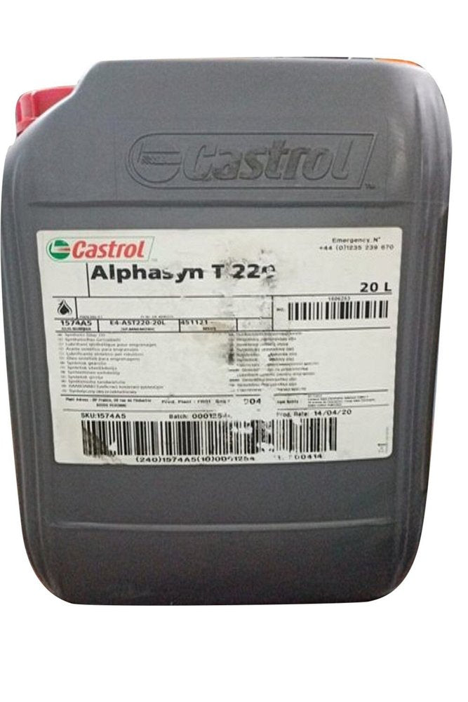 Castrol Alphasyn T220 Synthetic Gear Oil, 20 Litre